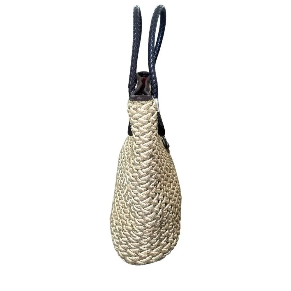 BRIGHTON Tri-Color Rita Woven Bag